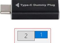 Cablecc CY Virtual Display Adapter USB-C Type-C DDC EDID Dummy Plug Headless Ghost Display Emulator 1920x1080p@60Hz