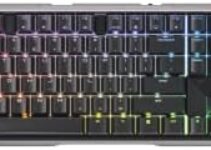 Cherry MX 3.0S Wireless Mechanical Gaming Keyboard. Aluminum Housing Built for Gamers w/MX Brown or Red Switches. RGB Backlit Color Display Over 16m Colors. (Black w/MX Brown Switches)