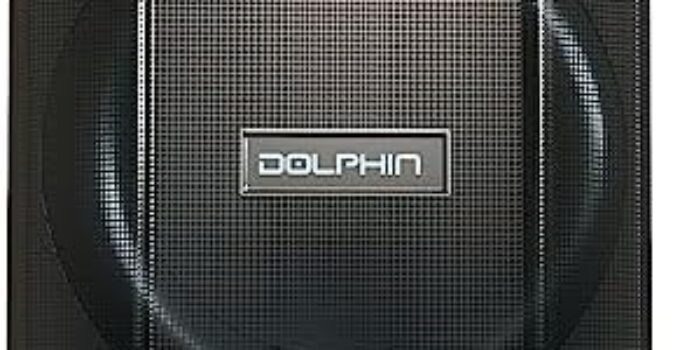 Dolphin SP-880RBT Portable Bluetooth Speaker – Loud & Crisp Sound with Tiltable Function for Improved Audio Quality | Unique Design for On-The-Go Listening