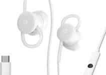 Google Pixel USB-C Earbuds Wired Headset for Pixel Phones – White