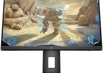 HP 24x 23.8-inch FHD Gaming Monitor with AMD FreeSync (Black)