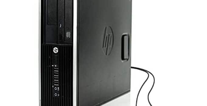 HP 8300 Elite Small Form Factor Desktop Computer, Intel Core i5-3470 3.2GHz Quad-Core, 8GB RAM, 500GB SATA, Windows 10 Pro 64-Bit, USB 3.0, Display Port (Renewed)