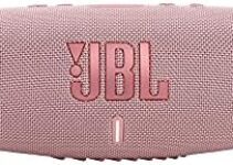 JBL Charge 5 – Portable Bluetooth Speaker with IP67 Waterproof and USB Charge Out – Pink