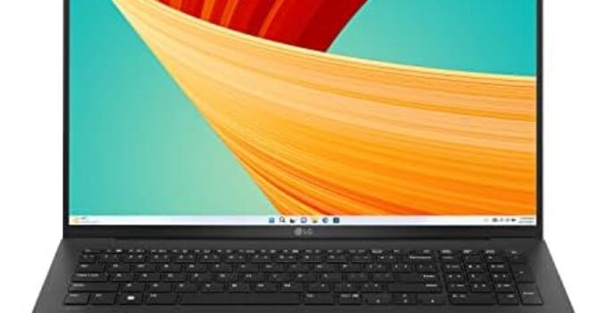 LG gram 17” Lightweight Laptop, Intel 13th Gen Core i7 Evo Platform, Windows 11 Home, NVIDIA RTX3050 4GB GPU, 16GB RAM, 1TB SSD, Black