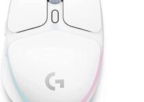 Logitech G705 Wireless Gaming Mouse, Customizable LIGHTSYNC RGB Lighting, Lightspeed, Bluetooth Connectivity, Lightweight, PC/Mac/Laptop – White Mist