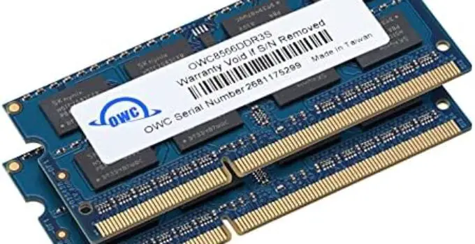 OWC 16GB (2 x 8GB) PC8500 DDR3 1066MHz SO-DIMMs Memory Compatible with Mac Mini 2010, MacBook 2010, & MacBook Pro 13″ 2010 Models