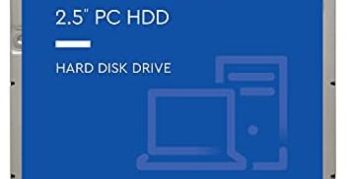 Western Digital 500GB WD Blue Mobile Hard Drive HDD – 5400 RPM, SATA 6 Gb/s, 16 MB Cache, 2.5″ – WD5000LPCX