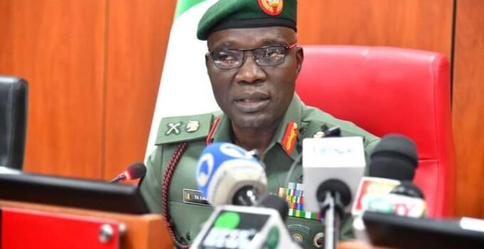 Nigerian Army Adopting Emerging Technologies for Operation Gen Lagbaja