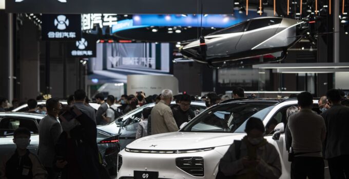 Automakers promote advanced tech to compete in China — the world’s top EV market