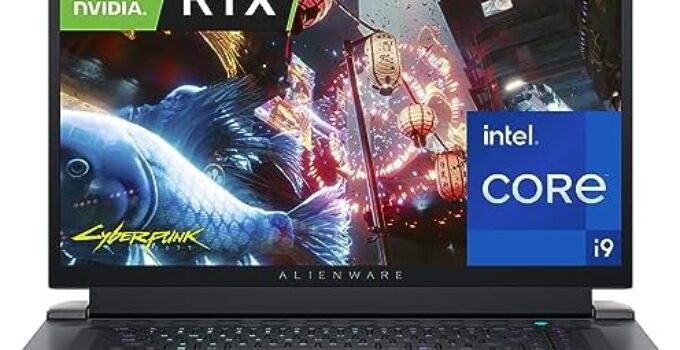 2023 Alienware x17 R2 Gaming Laptop, 17.3″ FHD 480Hz, Intel 14-Core i9-12900H up to 5.0GHz, GeForce RTX 3080 Ti 16GB GDDR6, 32GB DDR5 RAM, 2TB PCIe SSD, WiFi 6E, RGB Backlit Keyboard, Windows 11 Pro