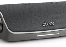 Cleer Audio Scene Smart Bluetooth Speaker – IPX7 Waterproof, Built-in Echo Canceling Microphone, USB-C Charging Digital Amplifier, Dual 48mm Passive Radiators for Powerful Music and Sound