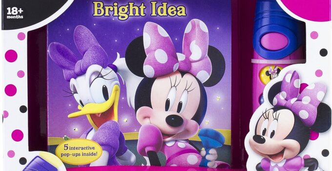 Disney Minnie Mouse – Best Friends Pop-Up Sound Board Book and Sound Flashlight Toy – PI Kids (Play-A-Sound)
