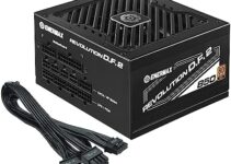 ENERMAX Revolution D.F. 2 850W Full Modular Power Supply – ATX 3.0 & PCIe 5.0 Compliant – 600W 12VHPWR Connector – 80 Plus Gold – 100% Jap Capacitors – ECO Mode – 140mm Size ATX PSU