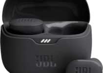 JBL Tune Buds – True Wireless Noise Cancelling Earbuds (Black), Small
