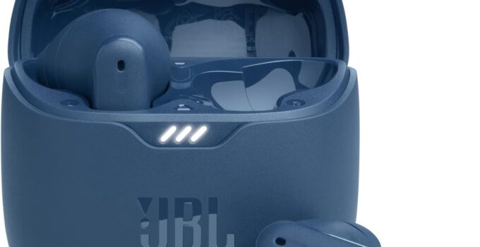JBL Tune Flex – True Wireless Noise Cancelling Earbuds (Blue)