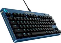 Logitech G PRO Mechanical Gaming Keyboard – Ultra-Portable Tenkeyless Design, Detachable USB Cable, LIGHTSYNC RGB Backlit Keys, Official League of Legends Edition
