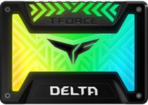 TEAMGROUP T-Force Delta RGB SSD Lite (Dramless) 1TB with 3D NAND 2.5 Inch SATA III Internal Solid State Drive (R/W Speed up to 550/500 MB/s) Black – T253TR001T3C323