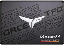 TEAMGROUP T-Force Vulcan Z 240GB SLC Cache 3D NAND TLC 2.5 Inch SATA III Internal Solid State Drive SSD (R/W Speed up to 520/450 MB/s) T253TZ240G0C101