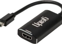 UPTab Mini DisplayPort 1.4 to HDMI 2.1 Active Adapter with HDR Support Displays 4k 120Hz up to 8K 60Hz with HDR