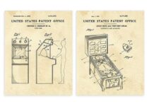 Video Game Patent Prints Wall Art – Unframed – 8x10s