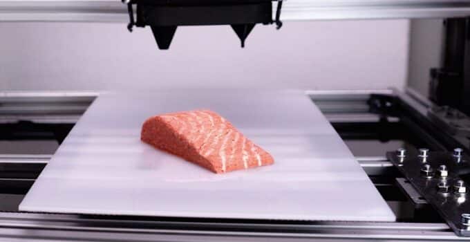Start-up up hails 3D food printing ‘the tech of the future’ after ‘world first’ salmon filet launch