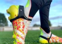 Football boot wearable approved by FIFA