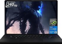 ASUS 2023 Newest ROG Zephyrus M16 Gaming Laptop, 16″ QHD 240Hz Display, Intel 14-Core i9-13900H (5.4GHz), NVIDIA GeForce RTX 4070, 16GB DDR5 RAM, 1TB SSD, Wi-Fi 6, Backlit Keyboard, Windows 11 Home