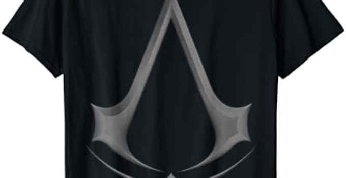 Assassin’s Creed 3D Grey Logo T-Shirt