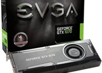 EVGA GeForce GTX 1070 GAMING, 8GB GDDR5, DX12 OSD Support (PXOC) Graphics Card 08G-P4-5170-KR
