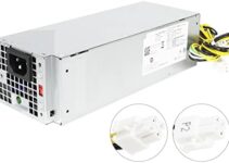 LXun Upgraded 260W H260EBM-01 PSU Power Supply Compatible with Dell Optiplex 3060 3050 3050M 5050 5060 7050 7060 3080 5080 7080 5090 7090 7080MT WYHR8 Switching Power Supply Connector: 6Pin+4Pin+4Pin