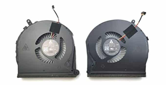 Replacement CPU + GPU Cooling Fan for HP Pavilion Gaming 17-CD 17-CD0020NR 17-CD0030NR 17-CD0085CL 17-CD0095NR 17-CD1010NR 17-CD1020NR 17-CD1023NR 17-CD1030NR 17-CD1085CL