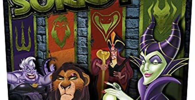 Sorry! Board Game: Disney Villains Edition Kids Game, Family Games for Ages 6 and Up (Amazon Exclusive)