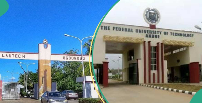 Full list of top 10 universities of science and technology in Nigeria