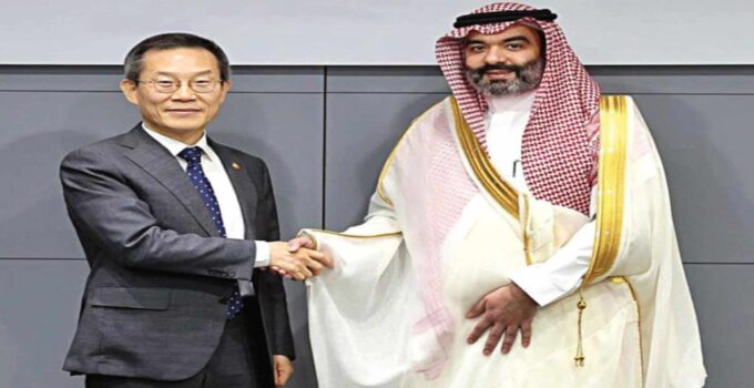 Saudi, South Korean Ministers Discuss Technological Collaboration