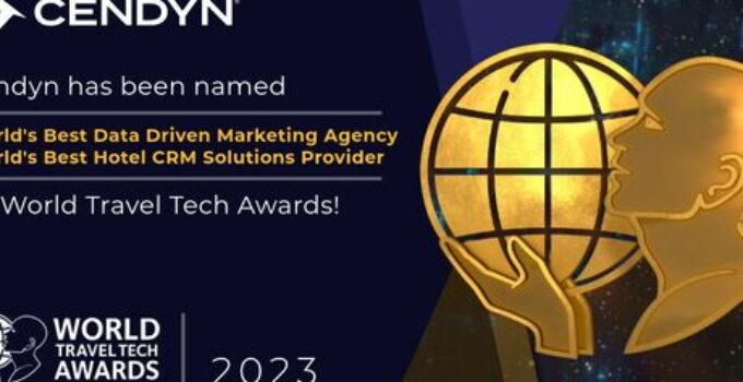 Cendyn takes home two top awards at the World Travel Tech Awards 2023