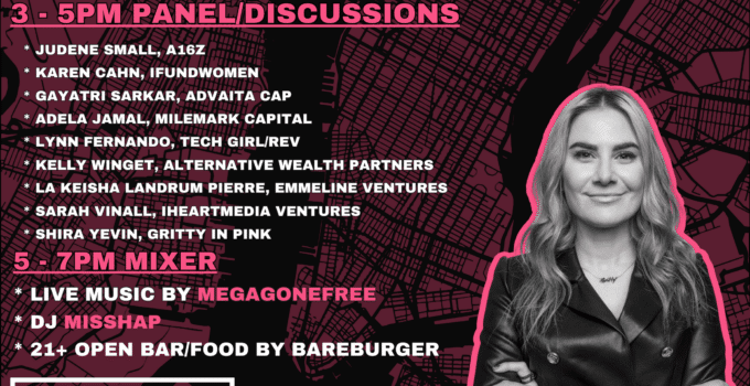INVESTHER ROUNDTABLES: INPINK TEAMS UP WITH ALL RAISE, LIVE NATION AND MORE TO RAISE THE VOICES OF FEMALE INVESTORS AT NY TECH WEEK