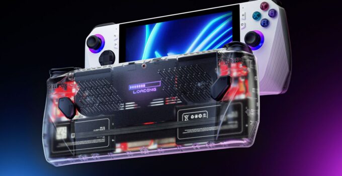 Your Asus ROG Ally could be transparent with Jsaux’s RGB backplate