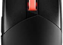 ASUS ROG Strix Impact III Gaming Mouse, Semi-Ambidextrous, Wired, Lightweight, 12000 DPI Sensor, 5 programmable Buttons, Replaceable switches, Paracord Cable, FPS Gaming Mouse, Black