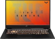 ASUS TUF Gaming A17 Gaming Laptop, 17.3″ FHD 144Hz IPS, AMD Ryzen 5 4600H,16GB DDR4 RAM, 1TB PCIe SSD, NVIDIA GeForce GTX 1650, RGB Backlit Keyboard, Windows 11, Bonfire Black