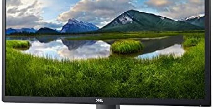 Dell 27 Monitor – SE2722H 27 4ms (gtg), VA (Vertical Alignment), Full HD (1920 x 1080), 60 Hz (VGA) / 75 Hz (HDMI), Monitor Connectivity: VGA, HDMI 1.4 AMD FreeSync (Renewed)