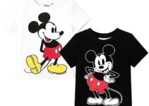 Disney Kids Boys Solid Character Print Short-Sleeve Cotton Tees Tshirts Tops 2Pcs 3Y-10Years