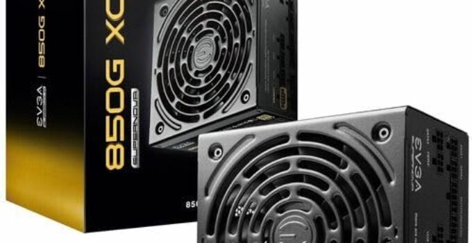 EVGA Supernova 850G XC, 80 Plus Gold 850W, Fully Modular, 3 Year Warranty, Includes Power ON Self Tester, Compact 150mm Size, Power Supply 520-5G-0850-K1