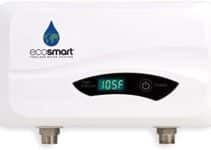 Ecosmart POU 6 Point of Use Electric Tankless Water Heater, 6 KW, 1/20, 1/40, 1/95, White