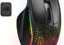 GLORIOUS Model I 2 Wireless – MMO Mouse (Black) with 9 Programmable Side Buttons, 16 Configurations with Layer Shift, 2 Swappable Magnetic Buttons, Superlight 75g, Perfect for FPS, MOBA, and MMO