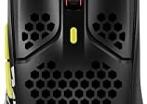 HyperX Pulsefire Haste – Gaming Mouse – TimTheTatMan Edition – Ultra-Lightweight, 59g, Honeycomb Shell, Hex Design, HyperFlex USB Cable, Up to 16000 DPI, 6 Programmable Buttons