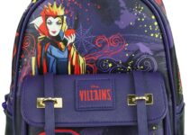 KBNL Villains – Evil Queen 11′ Vegan Leather Mini Backpack – A21828, Multicoloured, Medium