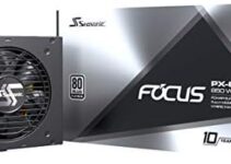Seasonic Focus PX-850, 850W 80+ Platinum Full-Modular, Fan Control in Fanless, Silent, and Cooling Mode, 10 Year Warranty, Perfect Power Supply for Gaming and Various Application, SSR-850PX.