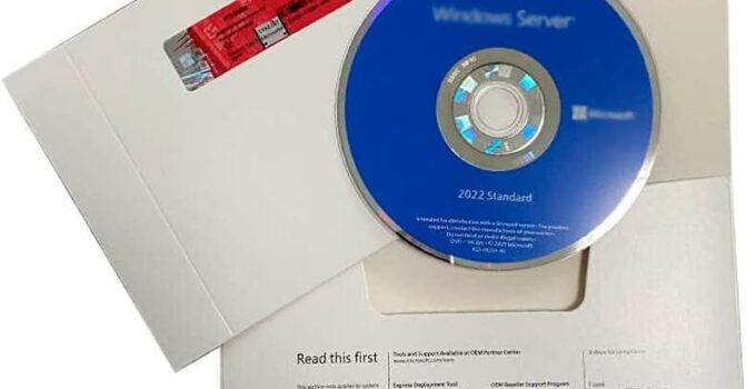 Server 2022 Standard 64 bit | 16 core | English | DVD