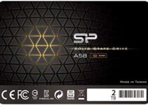 Silicon Power 2TB SSD 3D NAND A58 SLC Cache Performance Boost SATA III 2.5″ 7mm (0.28″) Internal Solid State Drive