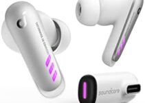 Soundcore VR P10 Gaming Earbuds-Low Latency, Meta Officially Co-branded, Dual Connection, 2.4GHz Wireless, USB-C Dongle Included-Compatible with Meta Quest 2, Steam Deck, PS4, PS5, PC, Switch
